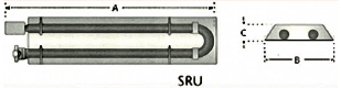 Promiennik SRU – układ rur w kształcie U